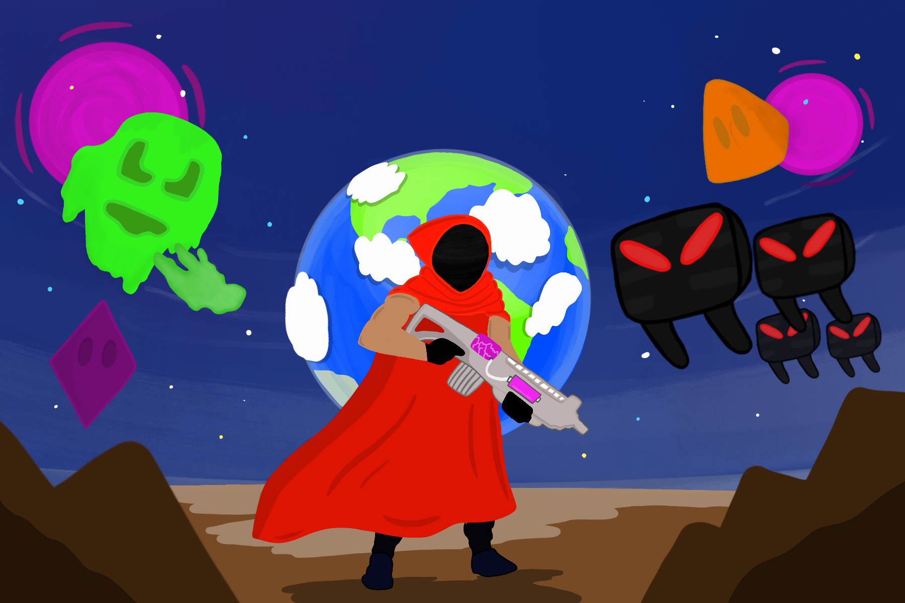 Too Strong For Space Logo